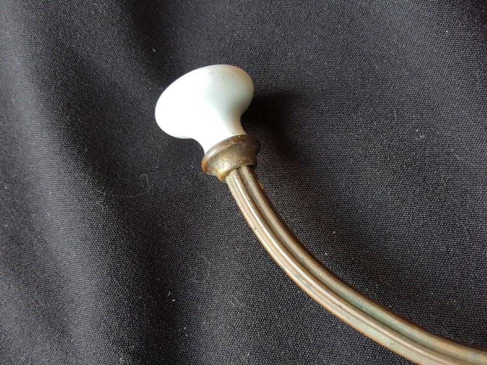 Pair of Brass Victorian Hat & Coat Hooks. View II