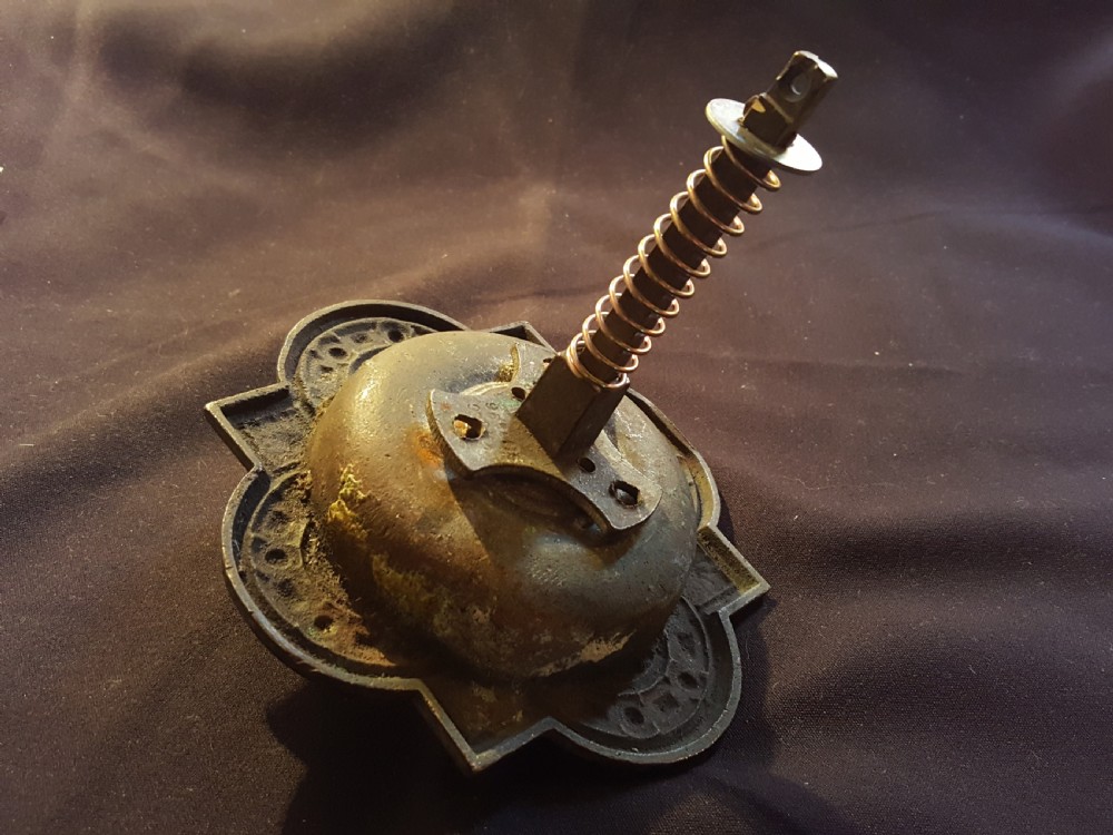 Iron Victorian Fully Restored Door Bell Pull. View VI