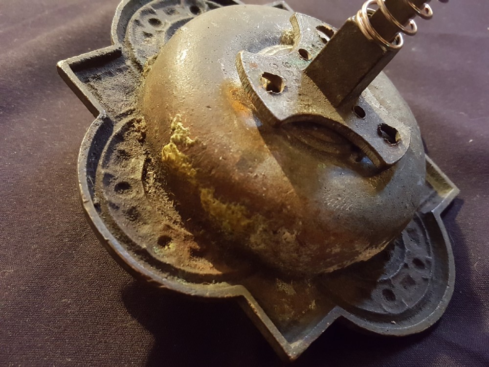 Iron Victorian Fully Restored Door Bell Pull. View VII