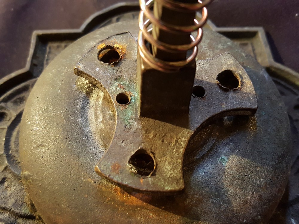 Iron Victorian Fully Restored Door Bell Pull. View VIII