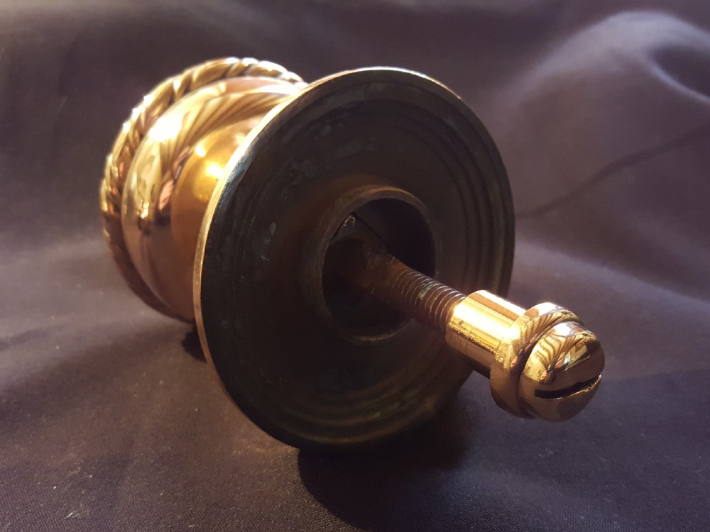 One Pair of Large Bronze Victorian Door Knobs. View VII