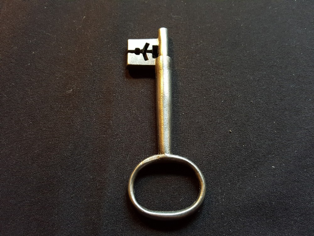 Original Georgian Cast Steel Key. View II