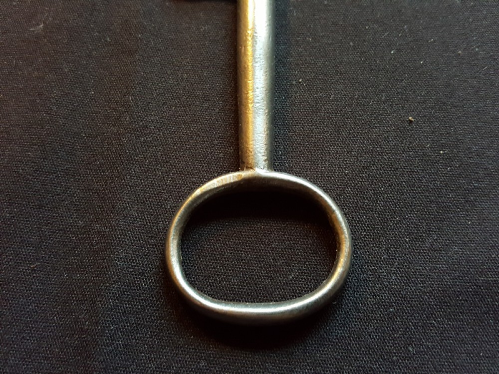 Original Georgian Cast Steel Key. View III