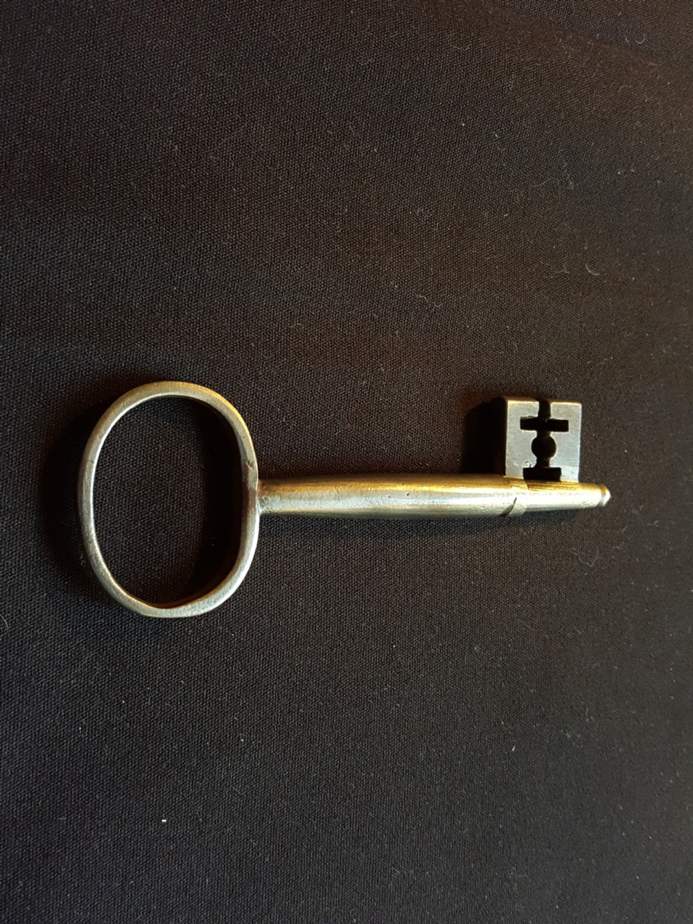 Original Georgian Cast Steel Key. View II