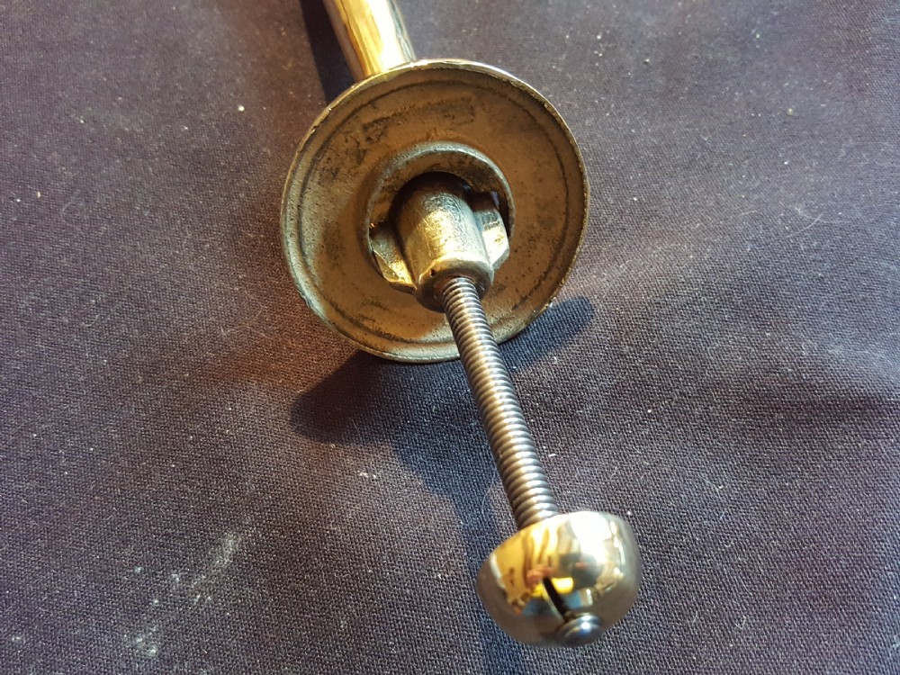 Brass Refurbished Georgian Doctor's Door Knocker. View VII