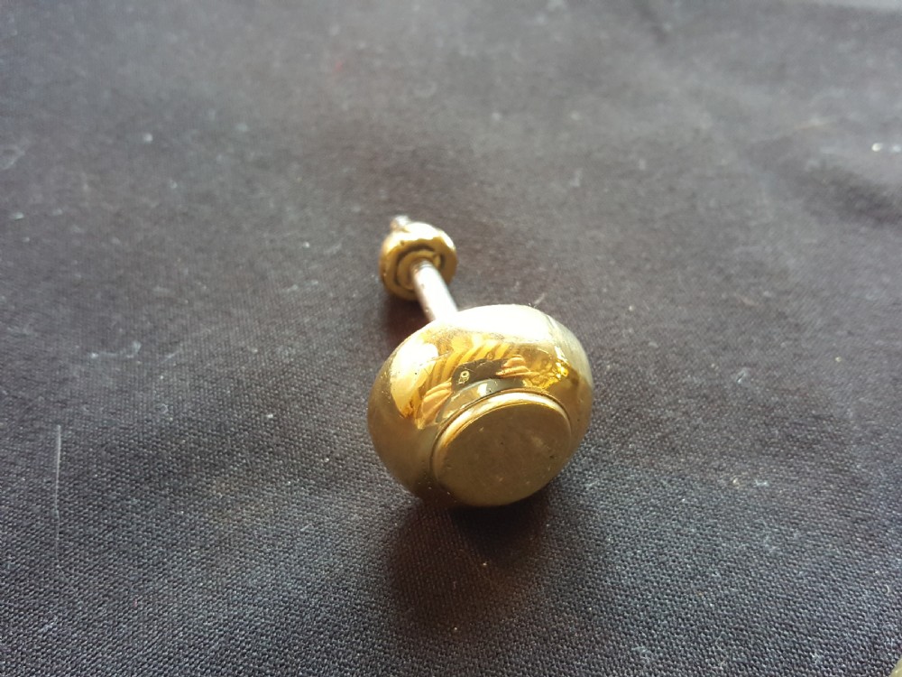 Victorian Brass Door Knocker. View IV