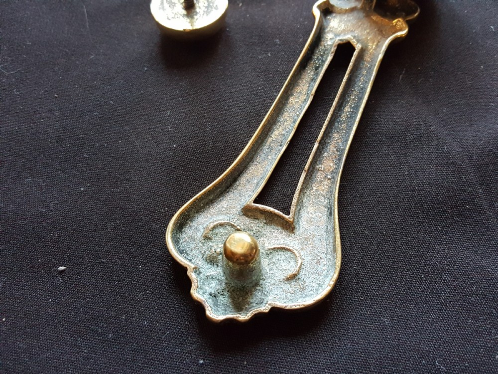 Victorian Brass Door Knocker. View VI