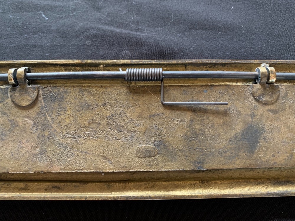 One Brass Victorian Letter Box. View VI