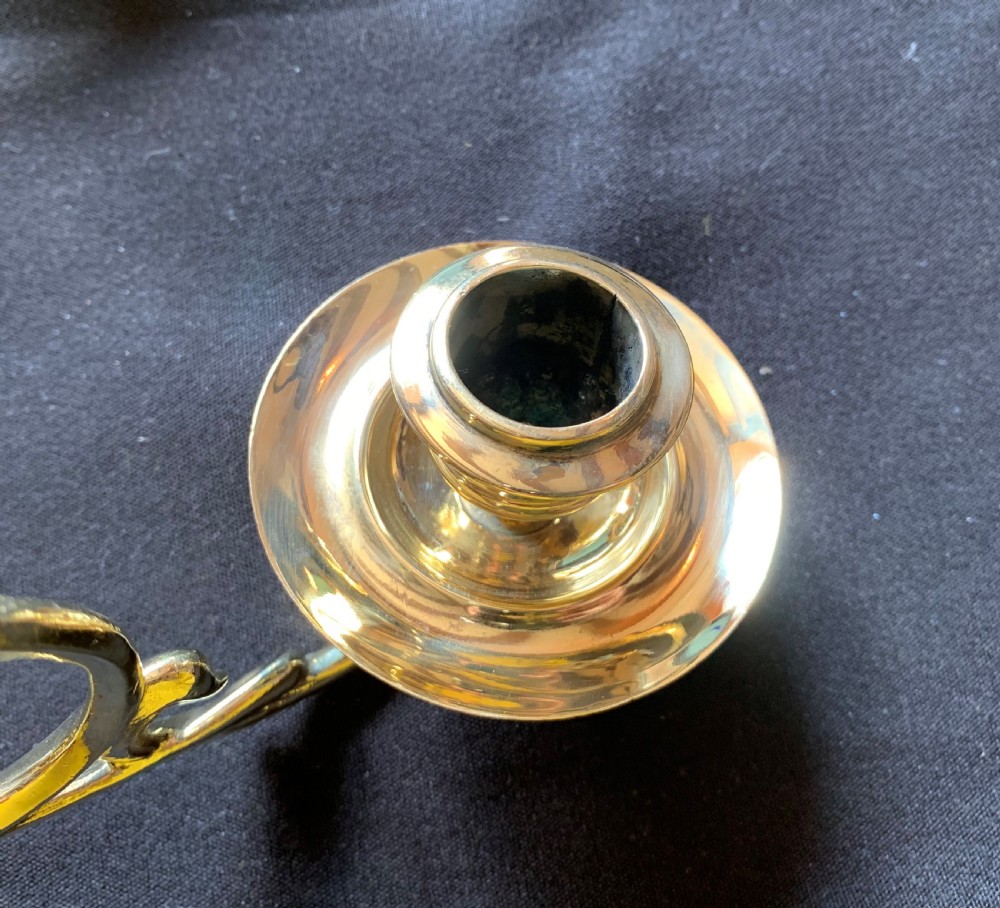 One Pair of Brass Victorian Candle Sconces. View IV