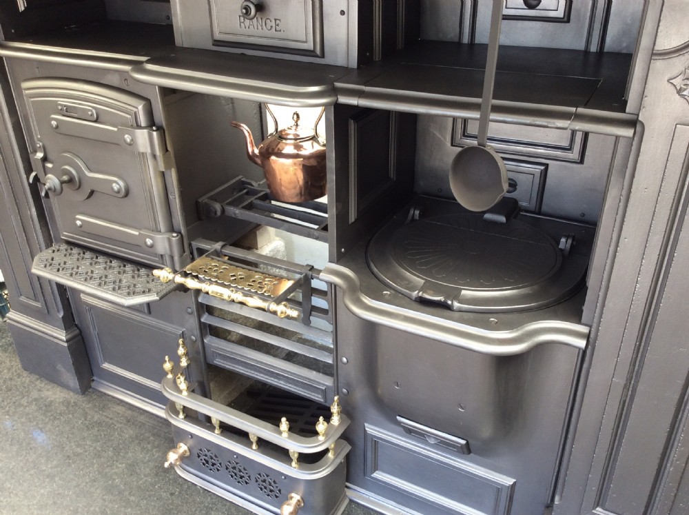 Victorian N.E. Simplex Kitchen Surround Cooking Range View VII