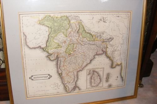 Map of India / Hindustan