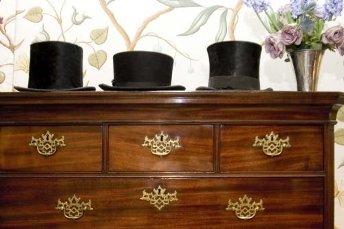fig 1. George III tallboy. George III chippendale period secretaire tallboy/ chest on chest in immaculate condition. C. 1765