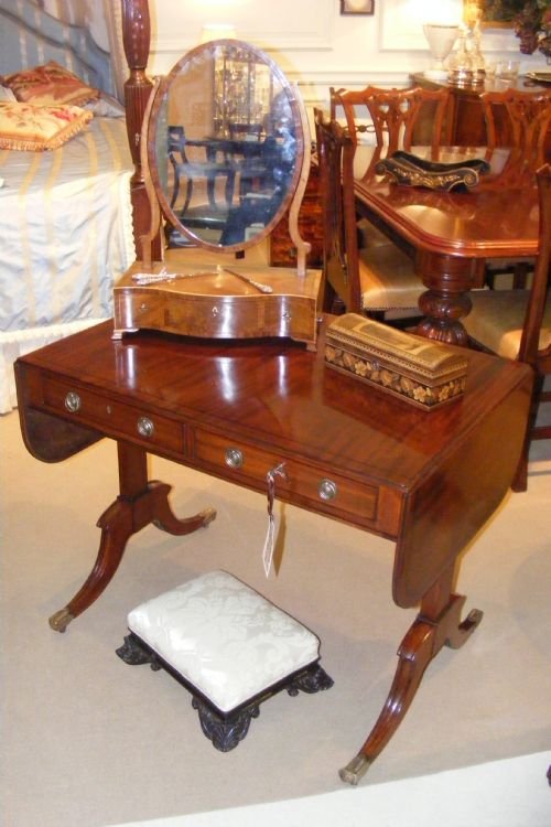 Smart Regency Mahogany Sofa Table