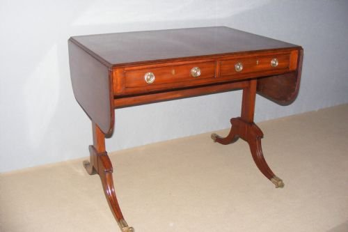 fig 1. Smart Regency mahogany sofa table