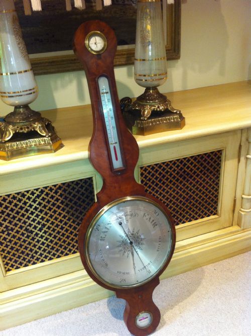 Regency Mahogany Barometer