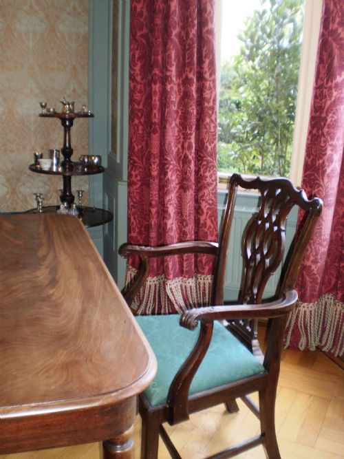 fig 2. Set of 12 Chippendale style mahogany dining chairs