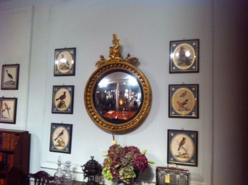 fig 1. Regency circular convex mirror