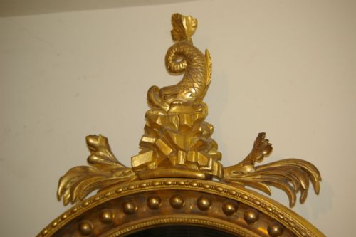 fig 2. Regency circular convex mirror