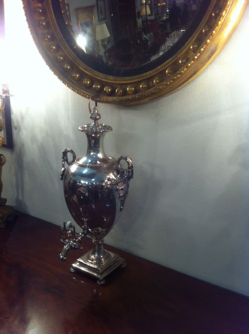 fig 1. Good quality silver plated decorative Samova