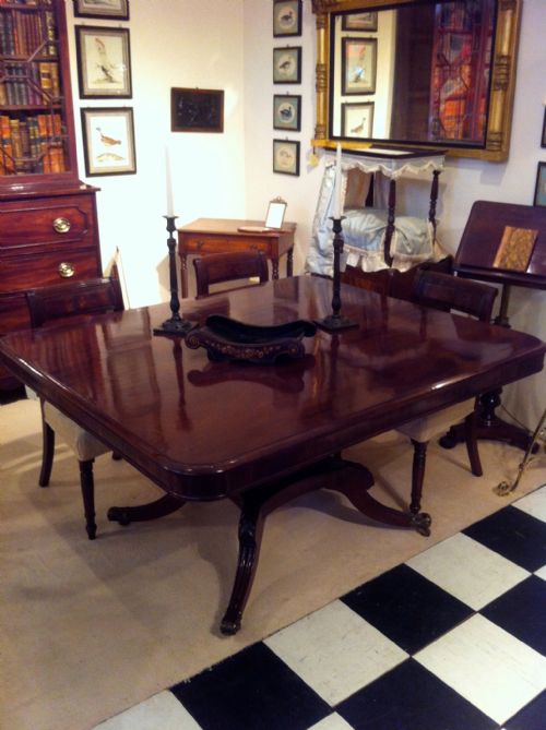 Regency Mahogany Supper Table in the Manner of Gillows