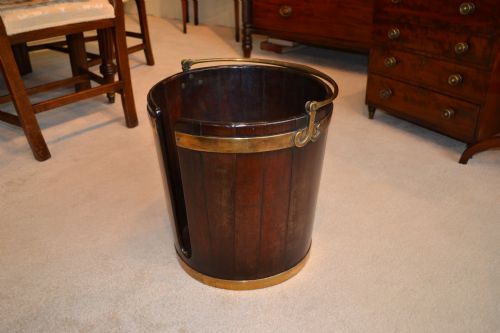 fig 2. A matched pair of early George III period peat buckets