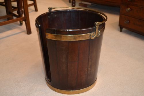 fig 3. A matched pair of early George III period peat buckets