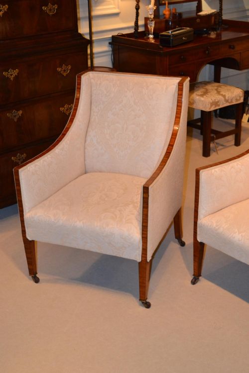 19TH CENTURY SATINWOOD THREE PIECE SUITE - ADDITIONAL PHOTO 2