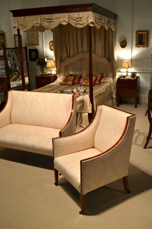 19TH CENTURY SATINWOOD THREE PIECE SUITE - ADDITIONAL PHOTO 5