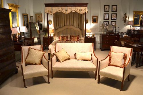 19TH CENTURY SATINWOOD THREE PIECE SUITE - ADDITIONAL PHOTO 6