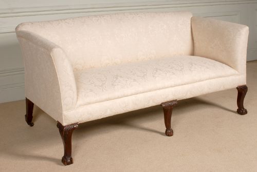 fig 1. Chippendale style three seater sofa