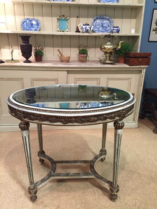 19th Century French Oval Centre Table