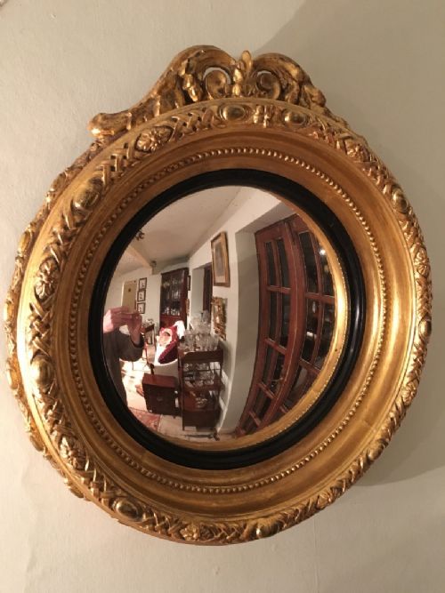 REGENCY CONVEX MIRROR - ADDITIONAL PHOTO 1