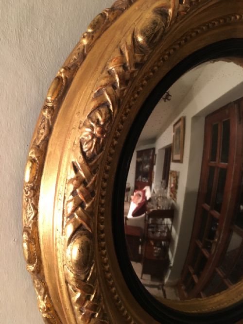 REGENCY CONVEX MIRROR - ADDITIONAL PHOTO 2