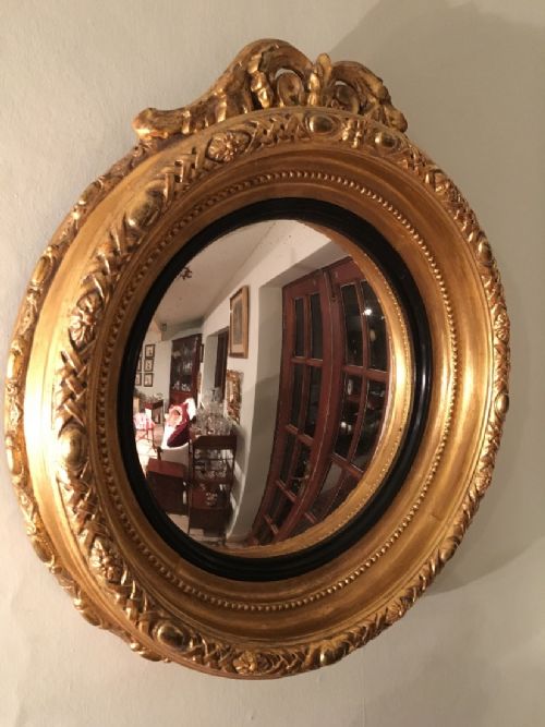 REGENCY CONVEX MIRROR - ADDITIONAL PHOTO 3