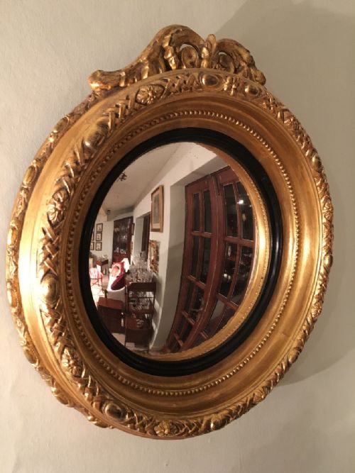 REGENCY CONVEX MIRROR - ADDITIONAL PHOTO 4