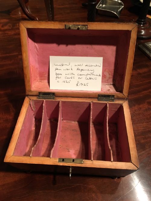 REGENCY PENWORK BOX C1800 - ADDITIONAL PHOTO 1