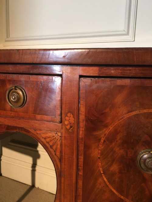 SHERATON MAHOGANY SIDEBAORD - ADDITIONAL PHOTO 3