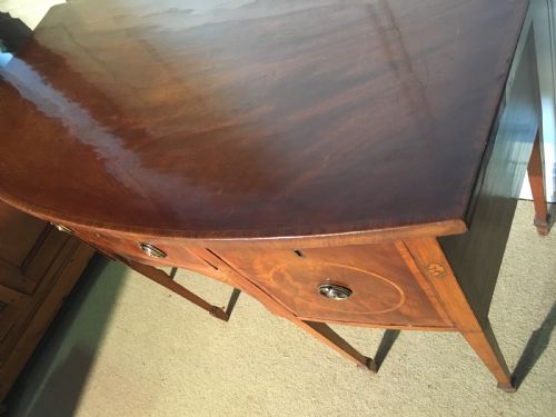SHERATON MAHOGANY SIDEBAORD - ADDITIONAL PHOTO 5