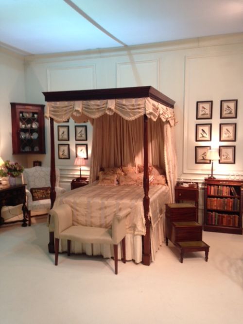 Regency Mahogany Four Poster Bed
