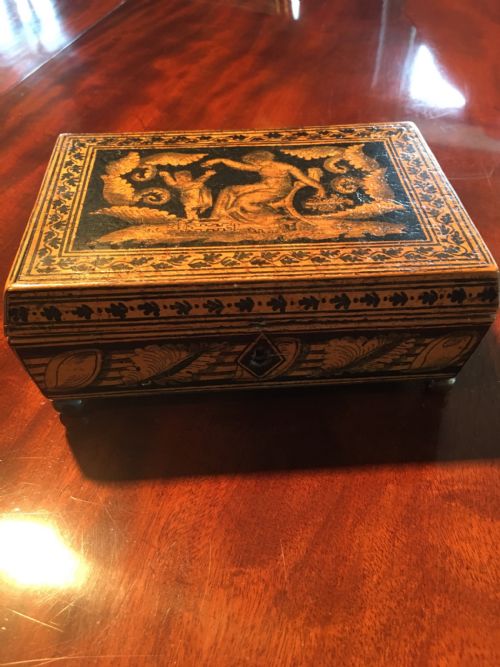 fig 2. Small Regency Penwork box 