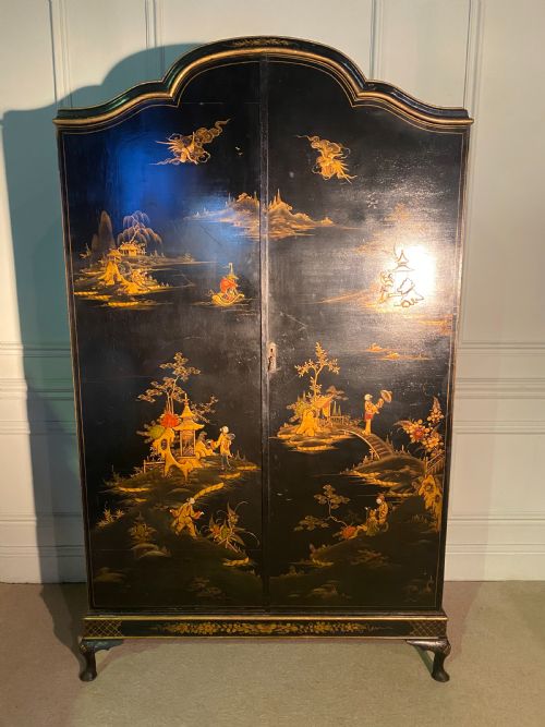 19th Century Chinoiserie Wardrobe