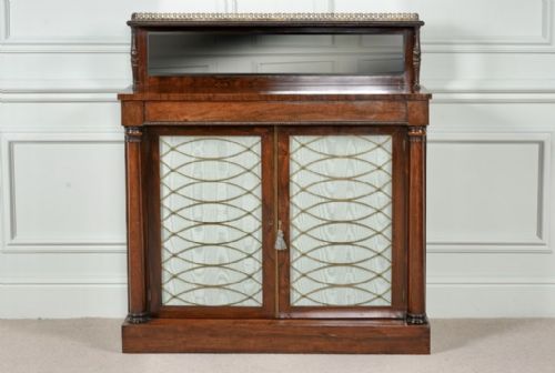 fig 2. Regency Rosewood Chiffonier side cabinet