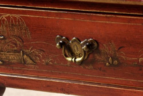 QUEEN ANNE STYLE CHINOISERIE SIDE DRESSING TABLE - ADDITIONAL PHOTO 3