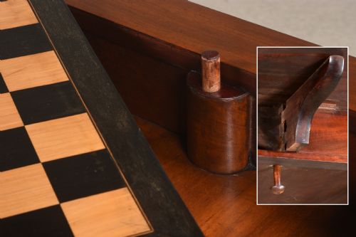19TH CENTURY REGENCY GAMES TABLE - ADDITIONAL PHOTO 4