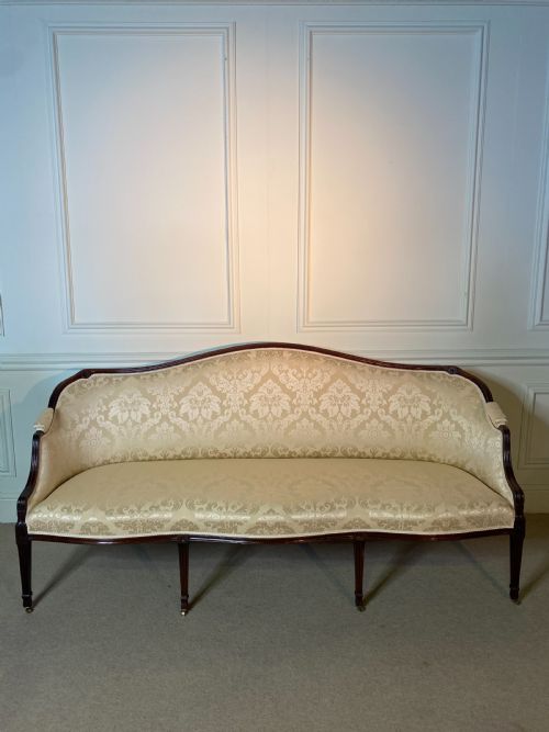 IMPRESSIVE GEORGE III HEPPLEWHITE SOFA - ADDITIONAL PHOTO 4