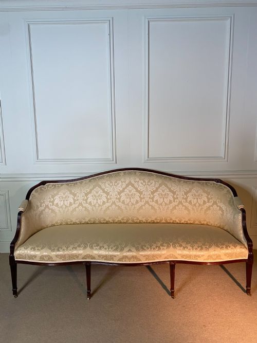 IMPRESSIVE GEORGE III HEPPLEWHITE SOFA - ADDITIONAL PHOTO 6