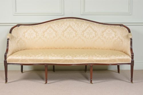 IMPRESSIVE GEORGE III HEPPLEWHITE SOFA - ADDITIONAL PHOTO 8
