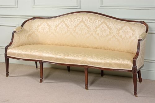 IMPRESSIVE GEORGE III HEPPLEWHITE SOFA - ADDITIONAL PHOTO 9