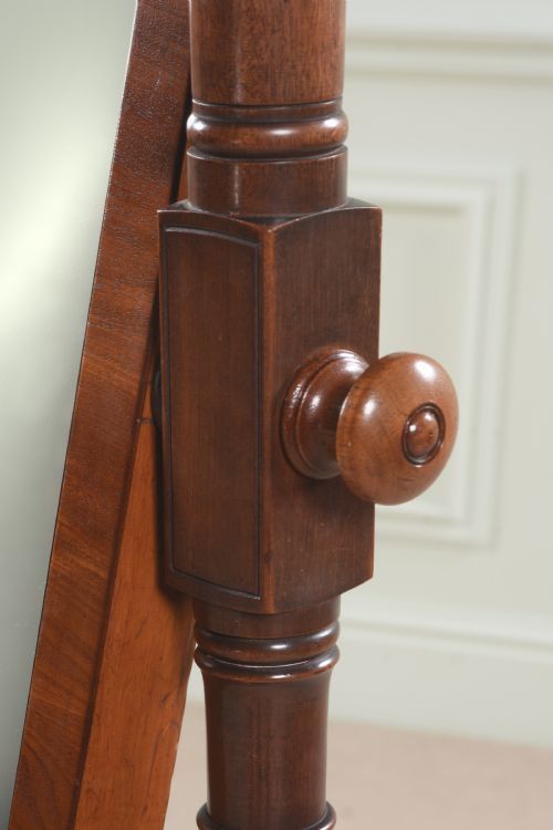 18TH CENTURY GEORGE III CHEVAL DRESSING MIRROR - ADDITIONAL PHOTO 2