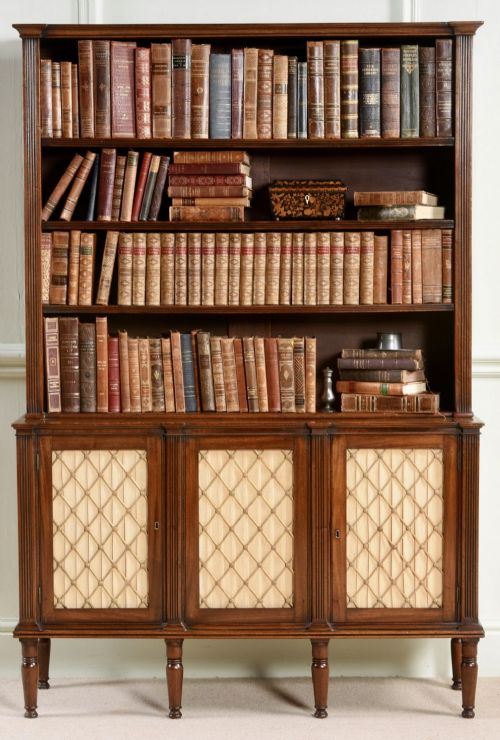 Regency Breakfront Bookcase